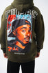 Tupac "Rapper Star" Graphic Unisex Oversized Hoodie