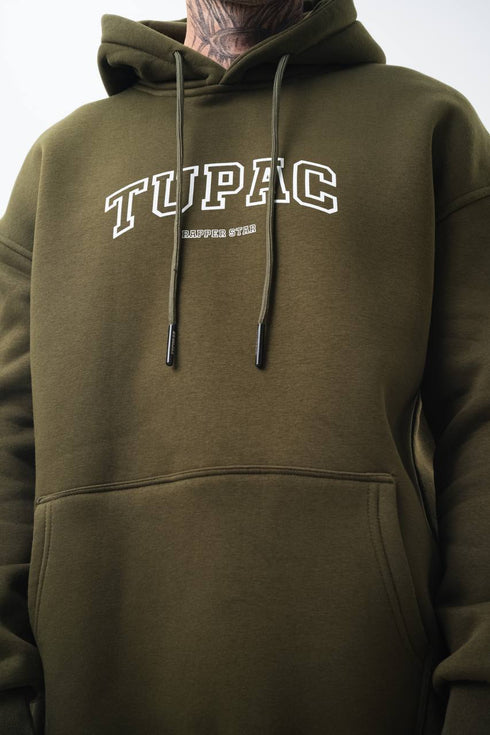 Tupac "Rapper Star" Graphic Unisex Oversized Hoodie