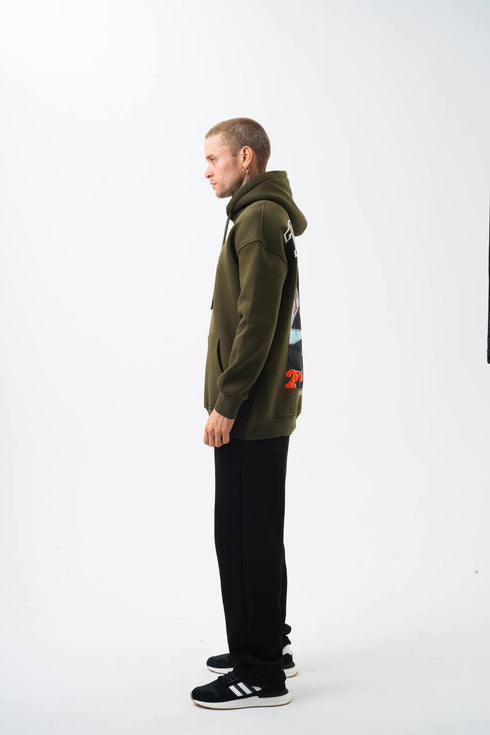 Tupac "Rapper Star" Graphic Unisex Oversized Hoodie