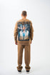 Tupac Shakur Oversized Sweatshirt: The Life & Death Graphic