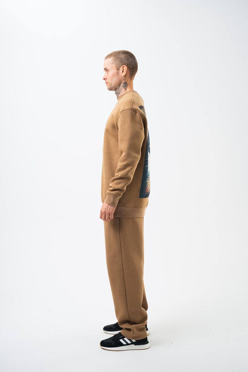 Tupac Shakur Oversized Sweatshirt: The Life & Death Graphic