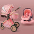 Lightweight and Foldable Baby Stroller with Durable Aluminum Alloy Frame