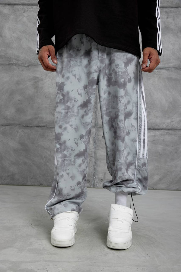 Unisex Cloud Wash Side Stripe Joggers – Streetwear Sweatpants