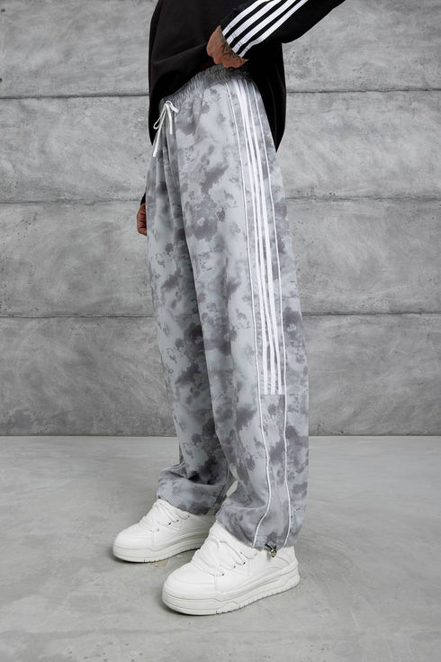 Unisex Cloud Wash Side Stripe Joggers – Streetwear Sweatpants