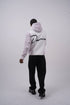 Unisex "Davis" Script Color Block Hoodie – Minimal Oversized Streetwear