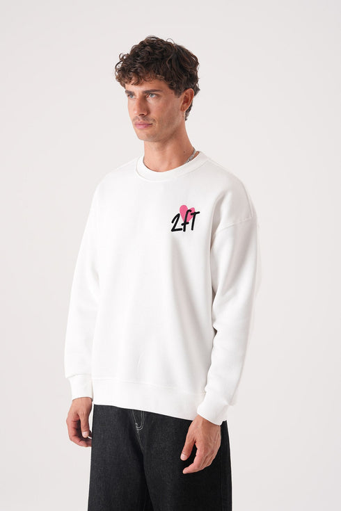 Unisex Oversized Mona Lisa Sweatshirt