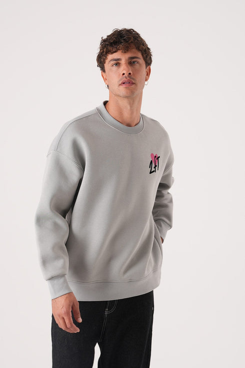 Unisex Oversized Mona Lisa Sweatshirt