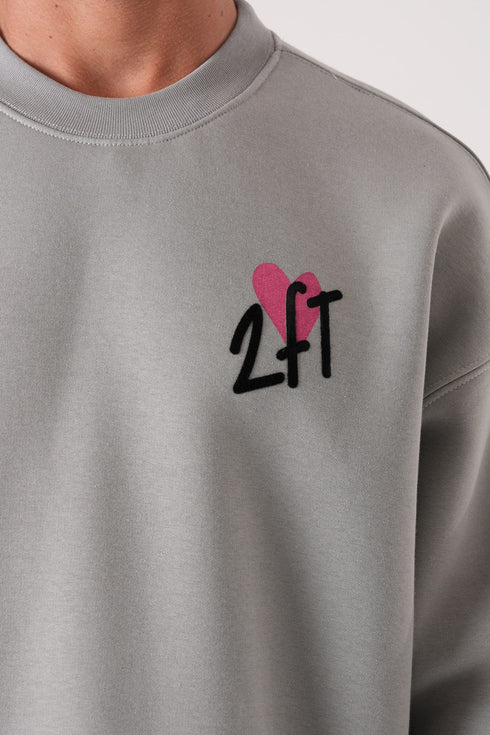 Unisex Oversized Mona Lisa Sweatshirt