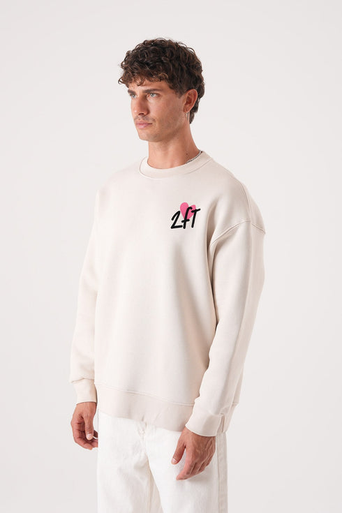 Unisex Oversized Mona Lisa Sweatshirt