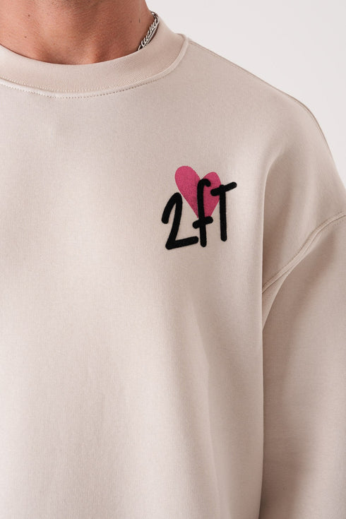 Unisex Oversized Mona Lisa Sweatshirt