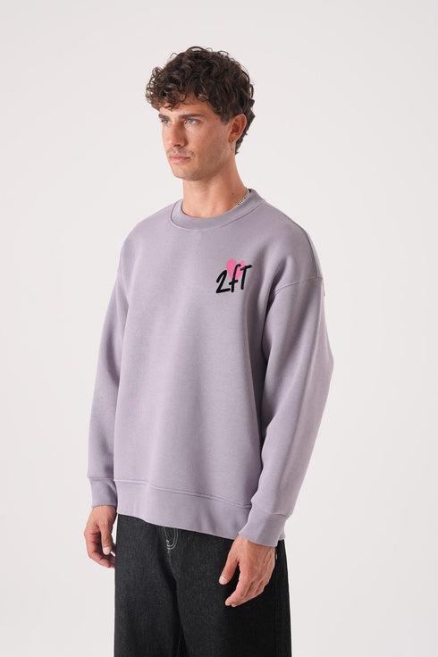 Unisex Oversized Mona Lisa Sweatshirt