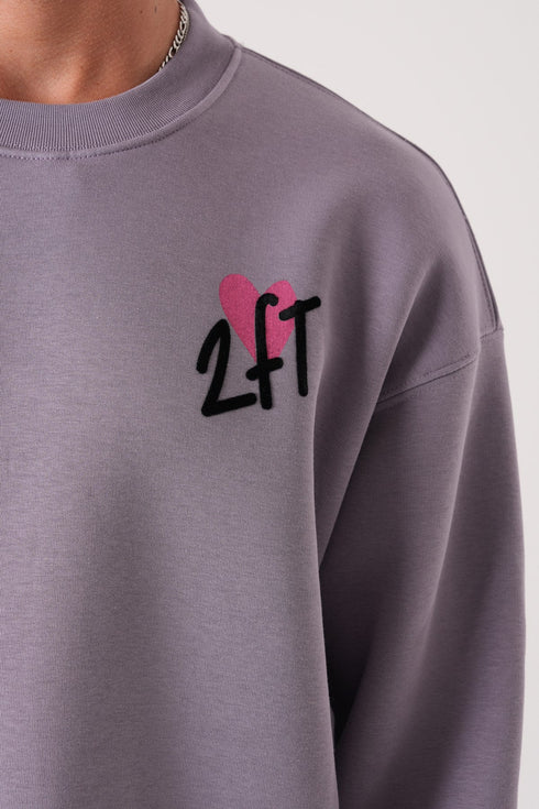 Unisex Oversized Mona Lisa Sweatshirt