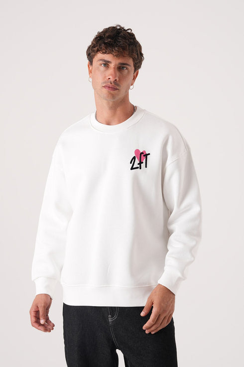 Unisex Oversized Mona Lisa Sweatshirt