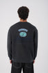 Unisex Washed Graphic Sweatshirt – "Reasonable" Back Print