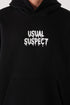 Usual Suspect Graphic Hoodie - Unisex Oversize Sweatshirt