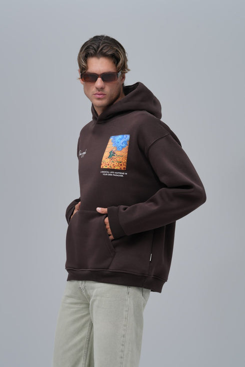 Van Gogh "Starry Night" Graphic Hoodie