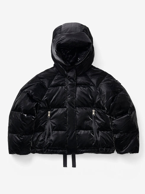 Short Down Puffer - Black