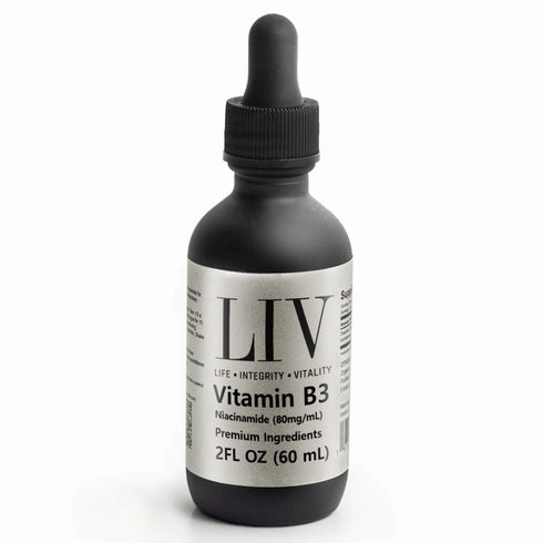 Vitamin B3 Niacin Liquid (Niacinamide 80mg, 60 servings)