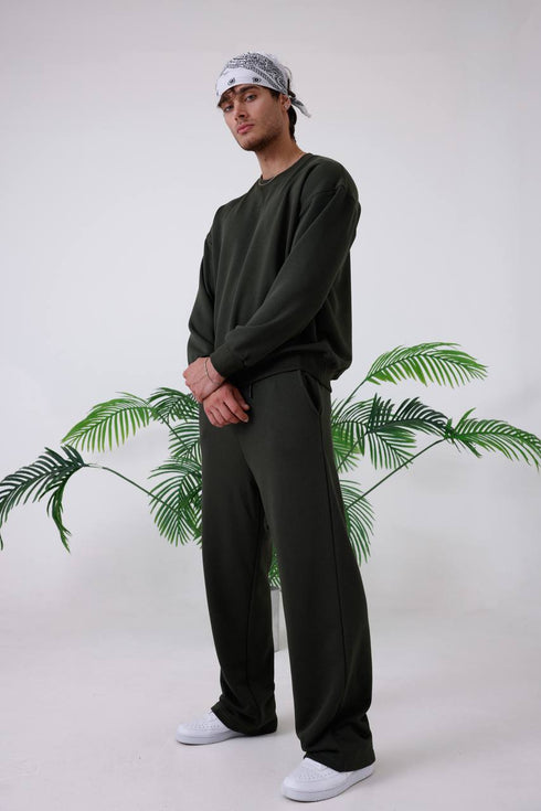 Unisex Baggy Fit Oversize Sweatshirt & Jogger Set - Heavyweight Tracksuit