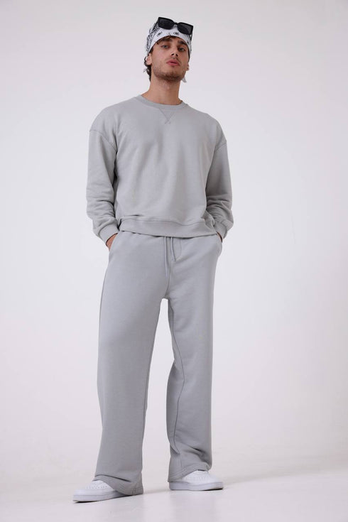 Unisex Baggy Fit Oversize Sweatshirt & Jogger Set - Heavyweight Tracksuit