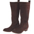 Brown Slouchy Suede Boots