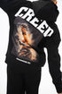 Oversize 'Creed' Muhammad Ali Graphic Hoodie - Boxing Inspired Streetwear Sweatshirt