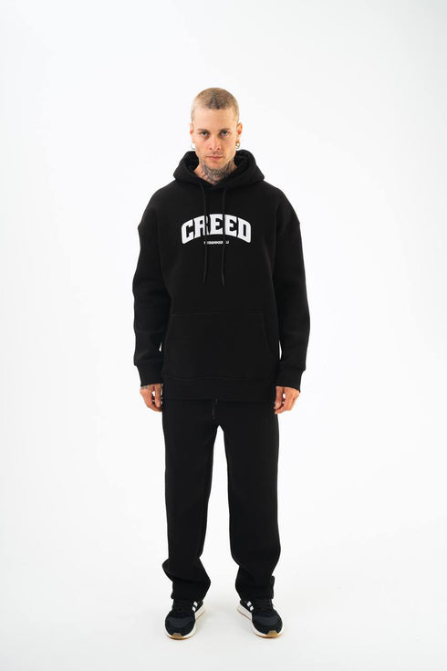 Oversize 'Creed' Muhammad Ali Graphic Hoodie - Boxing Inspired Streetwear Sweatshirt