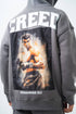 Oversize 'Creed' Muhammad Ali Graphic Hoodie - Boxing Inspired Streetwear Sweatshirt