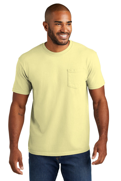 COMFORT COLORS Heavyweight Ring Spun Pocket Tee 6030