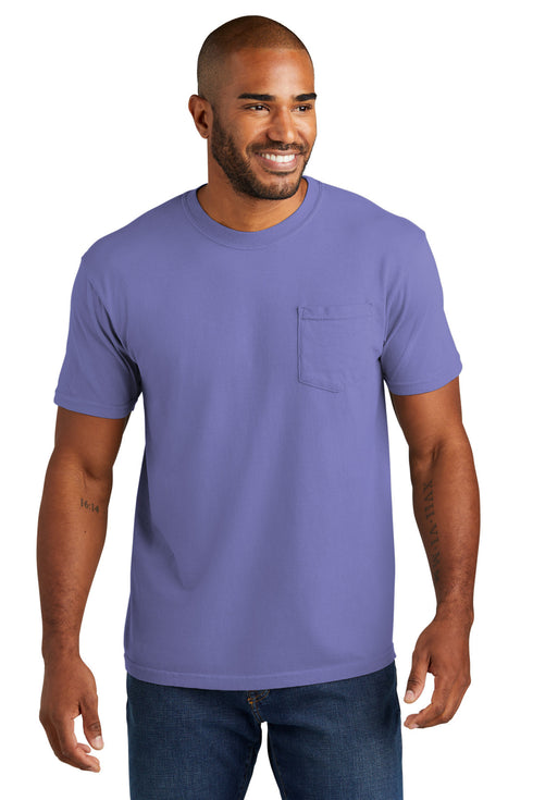 COMFORT COLORS Heavyweight Ring Spun Pocket Tee 6030