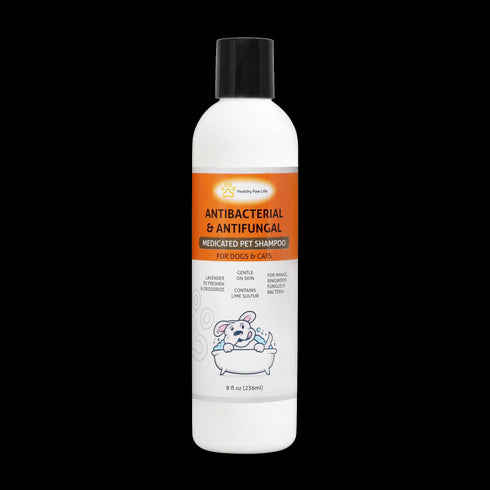 Lime Sulfur Pet Shampoo - Pet Care and Veterinary Solution for Itchy and Dry Skin - Safe for Dog; Cat; Puppy; Kitten; Horse