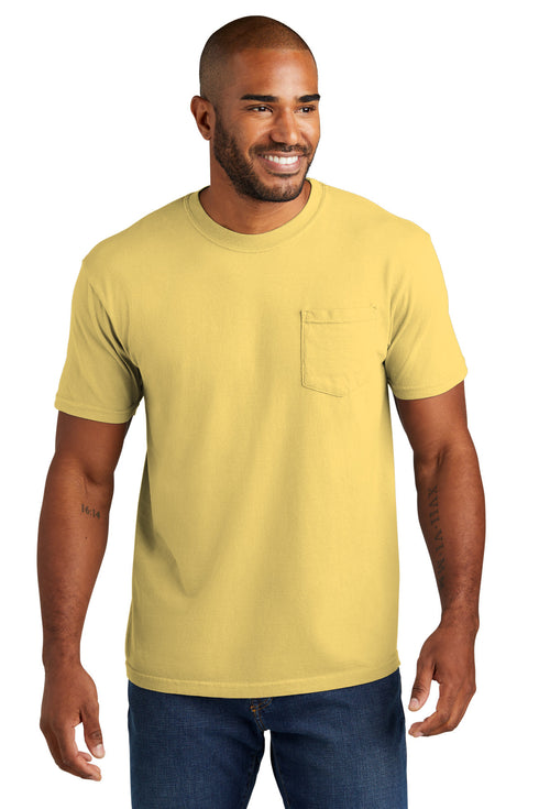 COMFORT COLORS Heavyweight Ring Spun Pocket Tee 6030