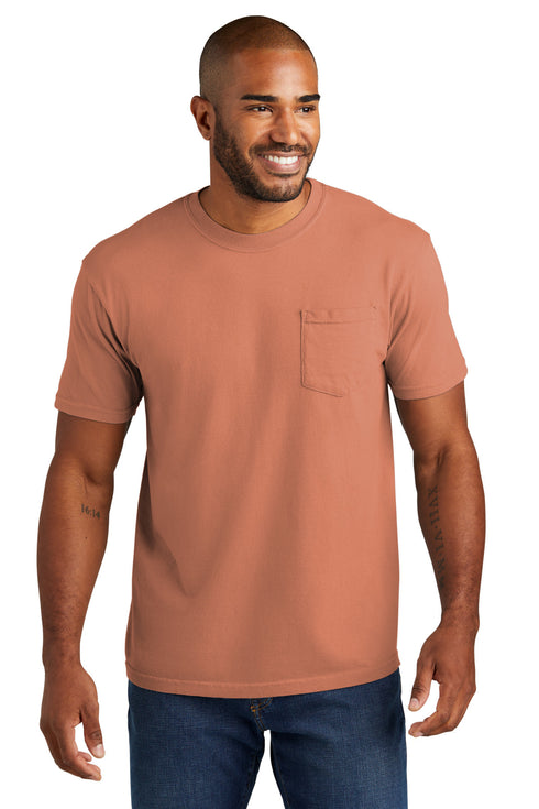 COMFORT COLORS Heavyweight Ring Spun Pocket Tee 6030