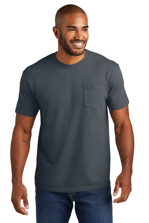 COMFORT COLORS Heavyweight Ring Spun Pocket Tee 6030
