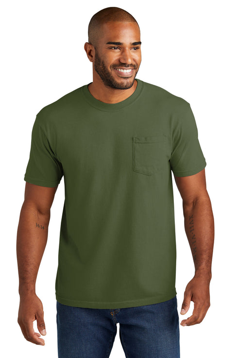 COMFORT COLORS Heavyweight Ring Spun Pocket Tee 6030