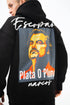 Oversize 'Escobar' Graphic Hoodie - Streetwear Hooded Sweatshirt 'Plata o Plomo'