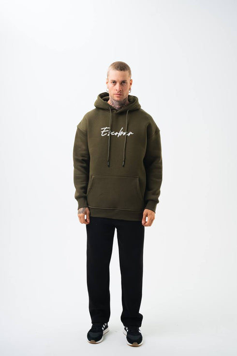 Oversize 'Escobar' Graphic Hoodie - Streetwear Hooded Sweatshirt 'Plata o Plomo'