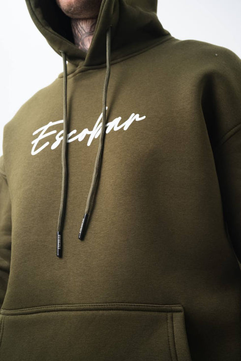 Oversize 'Escobar' Graphic Hoodie - Streetwear Hooded Sweatshirt 'Plata o Plomo'