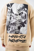 Oversize 'Gangsta Paradise' Graphic Hoodie - Heavyweight Streetwear Hooded Sweatshirt