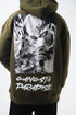 Oversize 'Gangsta Paradise' Graphic Hoodie - Heavyweight Streetwear Hooded Sweatshirt