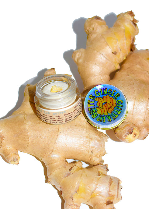 Ginger Glitter Lip Butter