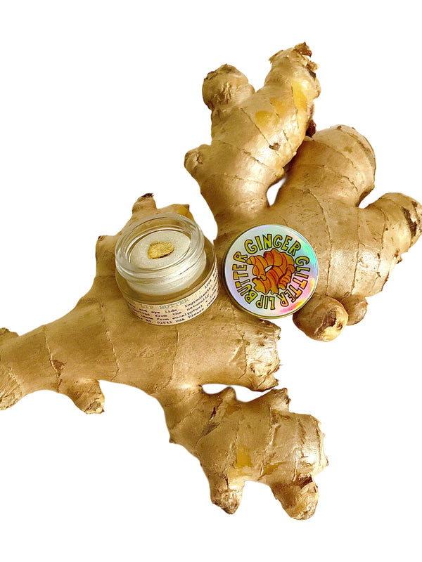 Ginger Glitter Lip Butter