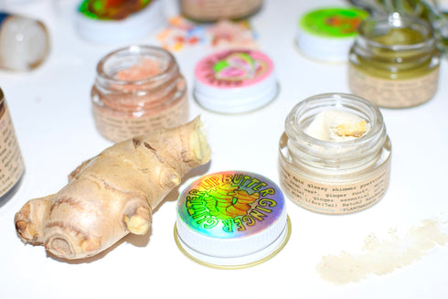 Ginger Glitter Lip Butter