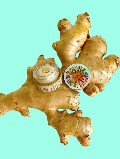 Ginger Glitter Lip Butter
