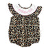 Birthday girl leopard romper