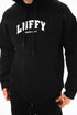 Oversize 'Luffy' Hoodie - One Piece Anime Graphic Sweatshirt - Wanted D. Luffy