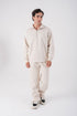 Unisex Oversize Half-Zip Sweatshirt & Baggy Sweatpants Set