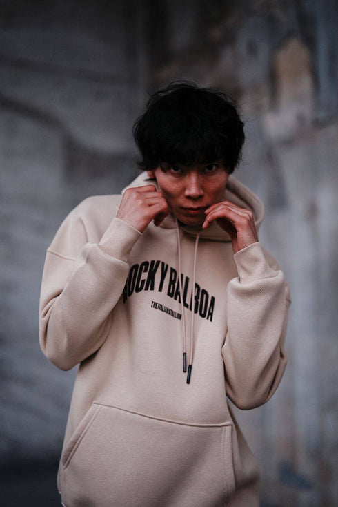 Oversize 'Rocky Balboa vs. Apollo Creed' Graphic Hoodie - Boxing Match Sweatshirt