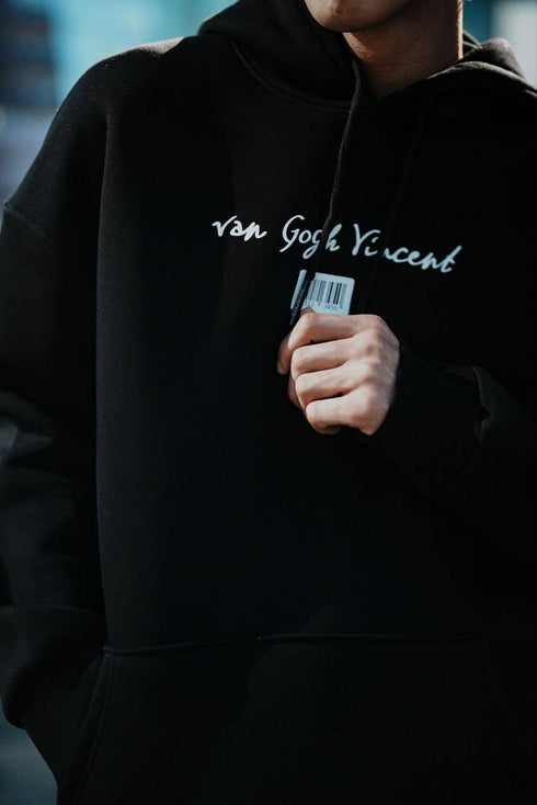 Oversize 'Van Gogh' Graphic Hoodie - Art Inspired Streetwear Sweatshirt