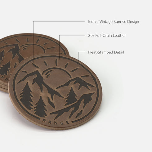 Vintage Sunrise Coasters